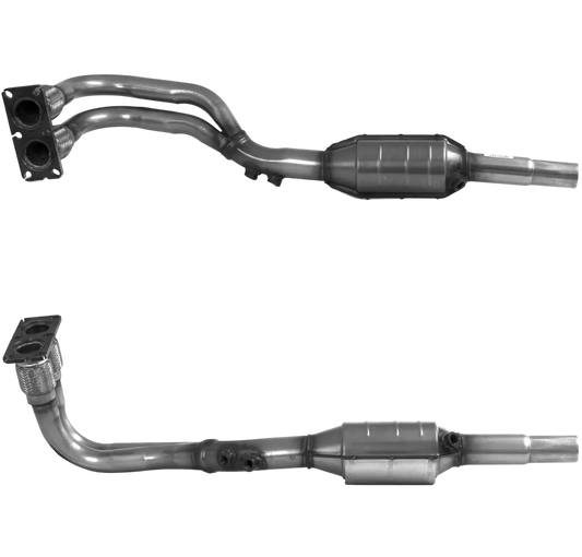 Katalysator E-Prüfzeichen Homologiert Benzinkat Kat bis EURO 3 E-Prüfzeichen für VOLVO S40 1.8L Vorschalldämpfer und Kat in einem u.a. BM CATALYSTS