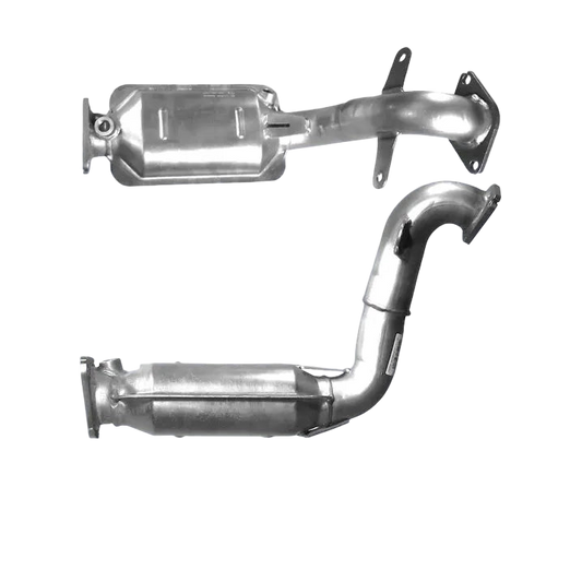 Katalysator E-Prüfzeichen Homologiert Benzinkat Kat bis EURO 3 oder 4 E-Prüfzeichen für FORD FOCUS 2L Mk.1 ST170 u.a. BM CATALYSTS