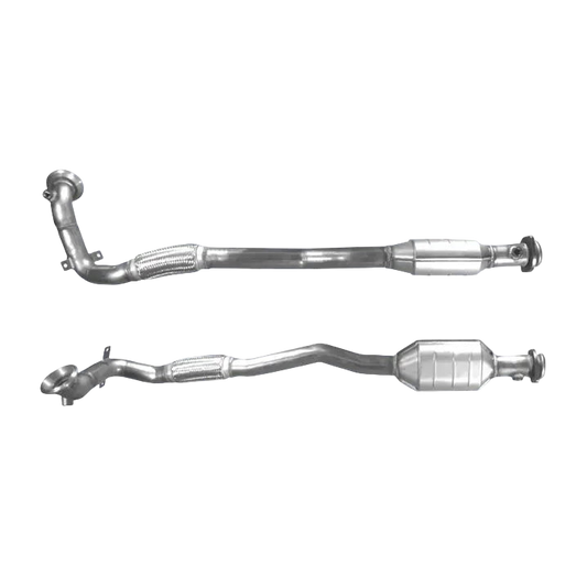 Katalysator E-Prüfzeichen Homologiert Benzinkat Kat bis EURO 3 oder 4 E-Prüfzeichen für OPEL ASTRA G 2L 16-V-Turbomotor Z20LET u.a. BM CATALYSTS