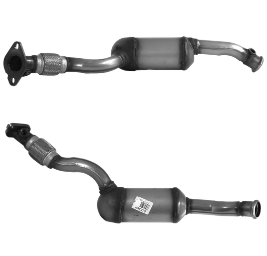 Katalysator E-Prüfzeichen Homologiert Benzinkat Kat bis EURO 3 oder 4 E-Prüfzeichen für RENAULT TWINGO 1.2L 16-V-D4F-Motor u.a. BM CATALYSTS
