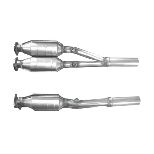 Katalysator E-Prüfzeichen Homologiert Benzinkat Kat bis EURO 3 oder 4 E-Prüfzeichen für SEAT LEON 2.8L V6 24v Cupra 4 AUE Motor u.a. BM CATALYSTS