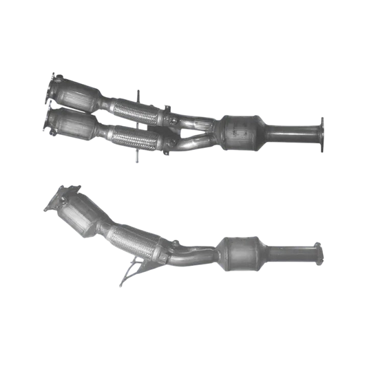 Katalysator E-Prüfzeichen Homologiert Benzinkat Kat bis EURO 3 oder 4 E-Prüfzeichen für VOLVO S80 2.9L V6 24-V-B6294S-Motor u.a. BM CATALYSTS