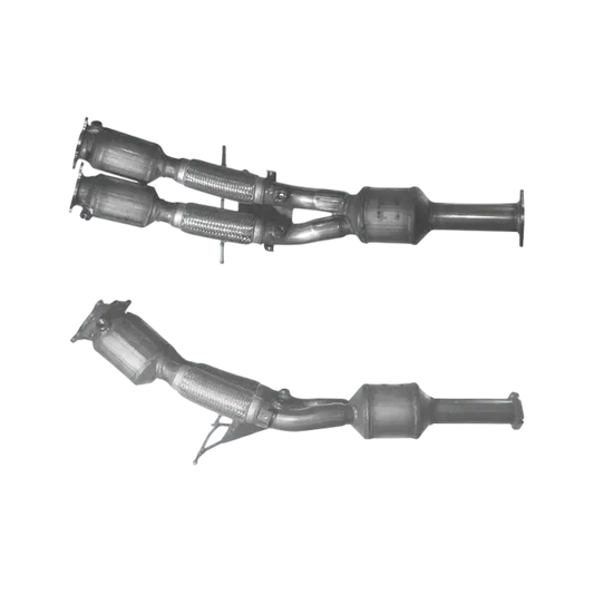 Katalysator E-Prüfzeichen Homologiert Benzinkat Kat bis EURO 3 oder 4 E-Prüfzeichen für VOLVO S80 2.9L V6 24-V-B6294S-Motor u.a. BM CATALYSTS