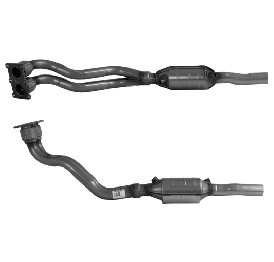 Katalysator E-Prüfzeichen Homologiert Benzinkat Kat bis EURO 4 E-Prüfzeichen für AUDI A3 1.6L 8 V AKL; AEH; APF; BFQ; AVU Motors u.a. BM CATALYSTS