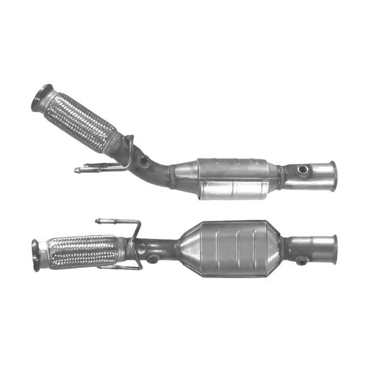 Katalysator E-Prüfzeichen Homologiert Benzinkat Kat bis EURO 4 E-Prüfzeichen für CITROEN C4 2L 16 V 180 PS EW10J4S-Motor u.a. BM CATALYSTS
