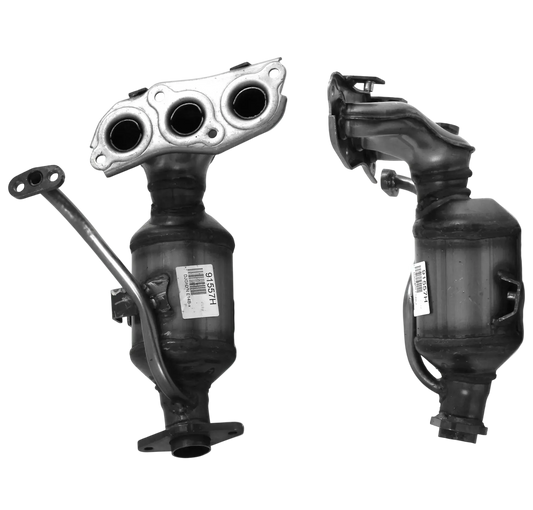 Katalysator E-Prüfzeichen Homologiert Benzinkat Kat bis EURO 4 E-Prüfzeichen für DAIHATSU SIRION 1L 12-V-1KR-FE-Motor; Maniverter u.a. BM CATALYSTS