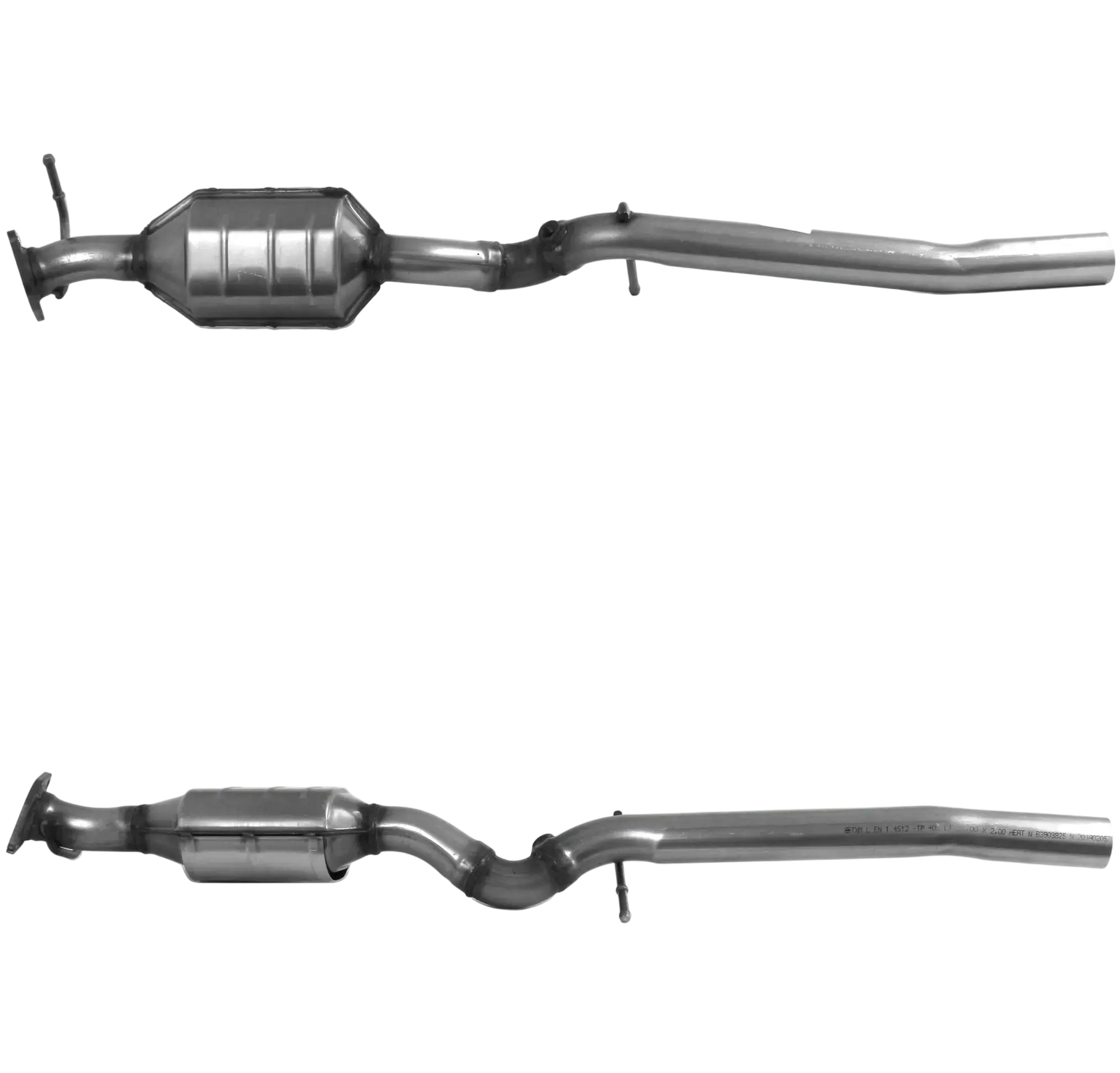 Katalysator E-Prüfzeichen Homologiert Benzinkat Kat bis EURO 4 E-Prüfzeichen für FORD FIESTA 2L ST150 N4JB Motor u.a. BM CATALYSTS
