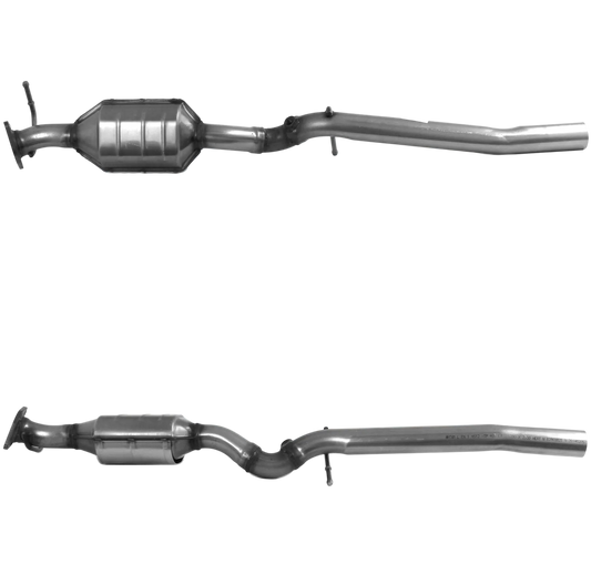 Katalysator E-Prüfzeichen Homologiert Benzinkat Kat bis EURO 4 E-Prüfzeichen für FORD FIESTA 2L ST150 N4JB Motor u.a. BM CATALYSTS