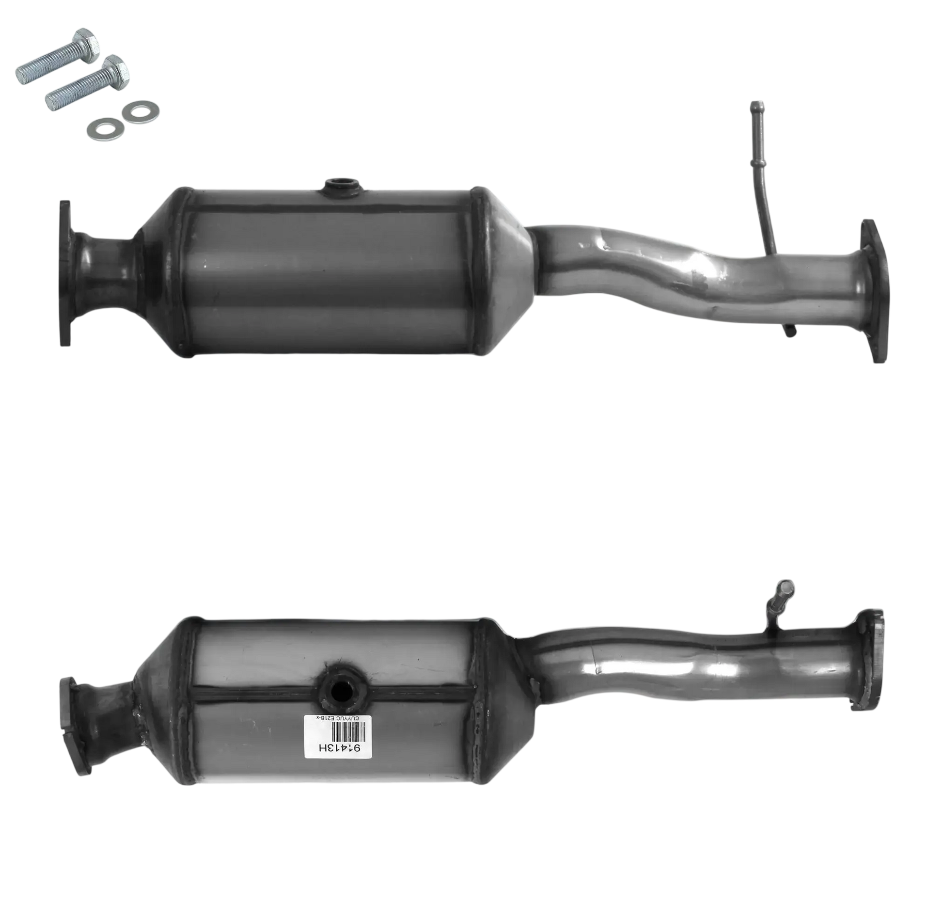 Katalysator E-Prüfzeichen Homologiert Benzinkat Kat bis EURO 4 E-Prüfzeichen für FORD FOCUS 2.5L RS JZDA Motor u.a. BM CATALYSTS