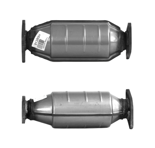 Katalysator E-Prüfzeichen Homologiert Benzinkat Kat bis EURO 4 E-Prüfzeichen für HYUNDAI TRAJET 2L 16v G4GC Motor Unterboden Kat u.a. BM CATALYSTS