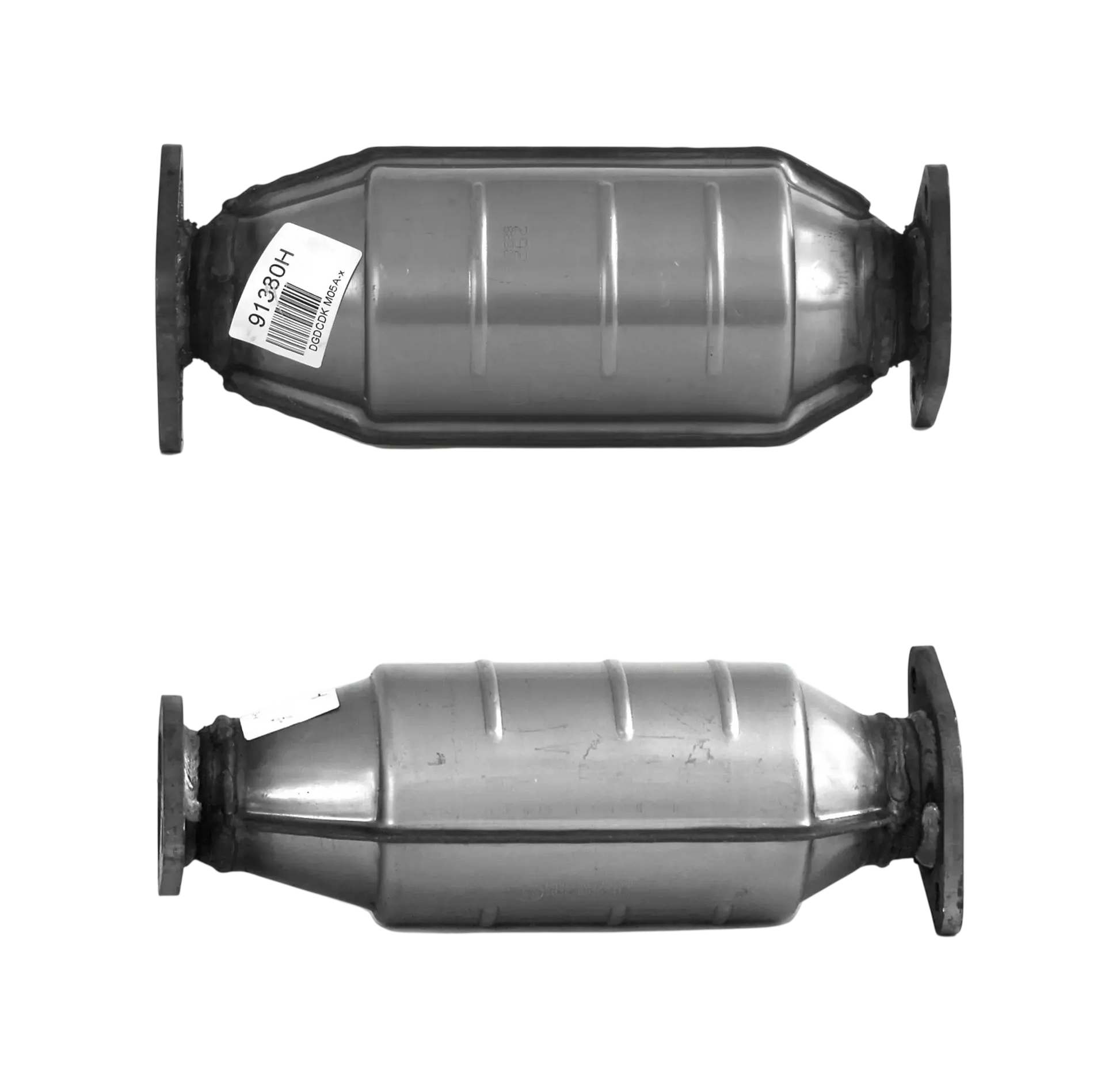 Katalysator E-Prüfzeichen Homologiert Benzinkat Kat bis EURO 4 E-Prüfzeichen für HYUNDAI TRAJET 2L 16v G4GC Motor Unterboden Kat u.a. BM CATALYSTS