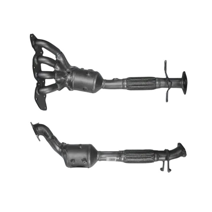 Katalysator E-Prüfzeichen Homologiert Benzinkat Kat bis EURO 4 E-Prüfzeichen für MAZDA 3 2L 16-V-LF17-Motorverteiler u.a. BM CATALYSTS