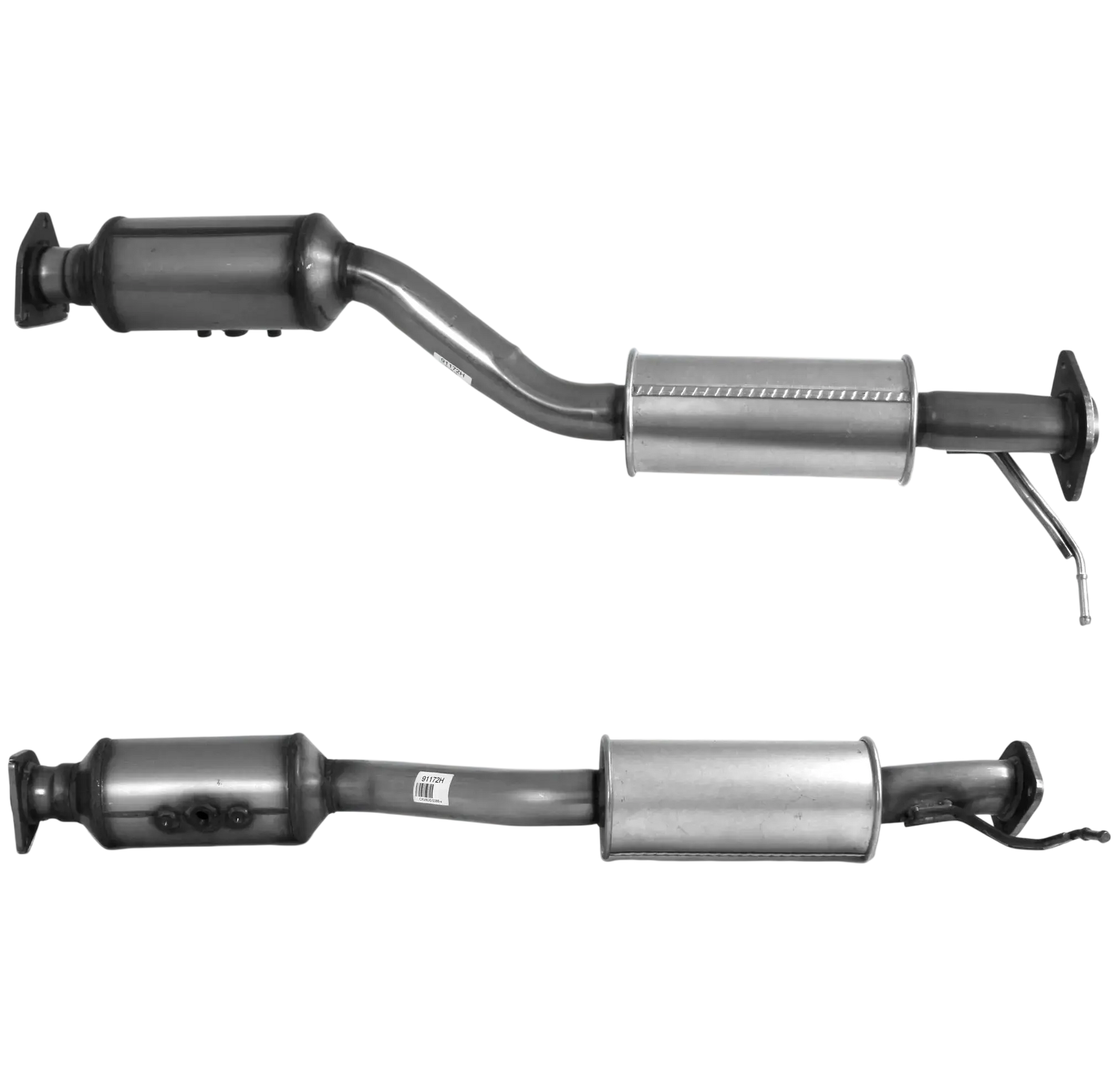 Katalysator E-Prüfzeichen Homologiert Benzinkat Kat bis EURO 4 E-Prüfzeichen für MAZDA RX-8 1.3L 231 PS u.a. BM CATALYSTS