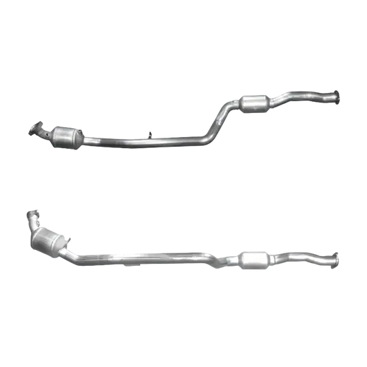 Katalysator E-Prüfzeichen Homologiert Benzinkat Kat bis EURO 4 E-Prüfzeichen für MERCEDES CLS350 3.5L C219 V6 Coupé; Cabriolet linke Seite u.a. BM CATALYSTS