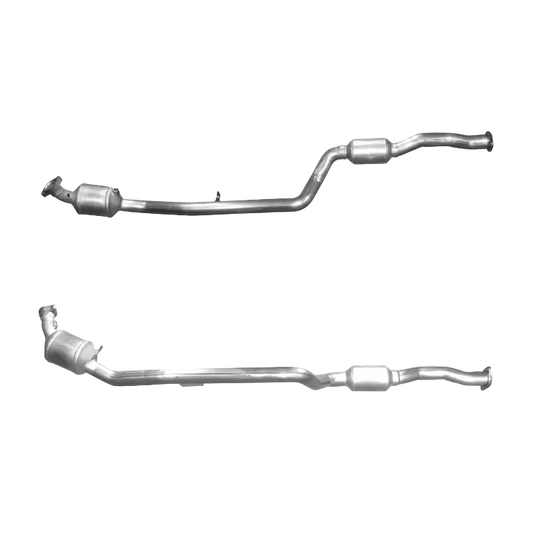 Katalysator E-Prüfzeichen Homologiert Benzinkat Kat bis EURO 4 E-Prüfzeichen für MERCEDES CLS350 3.5L C219 V6 Coupé; Cabriolet linke Seite u.a. BM CATALYSTS