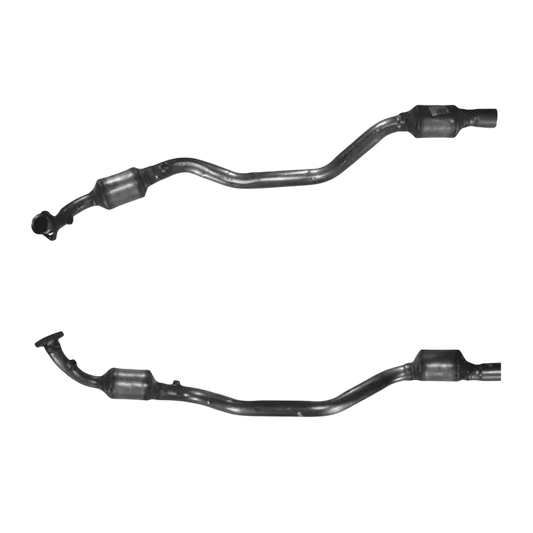 Katalysator E-Prüfzeichen Homologiert Benzinkat Kat bis EURO 4 E-Prüfzeichen für MERCEDES SL350 3.7L R230 V6 Linke Seite u.a. BM CATALYSTS