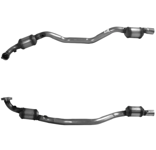 Katalysator E-Prüfzeichen Homologiert Benzinkat Kat bis EURO 4 E-Prüfzeichen für MERCEDES SL500 5L R230 V8 24 V linke Seite u.a. BM CATALYSTS