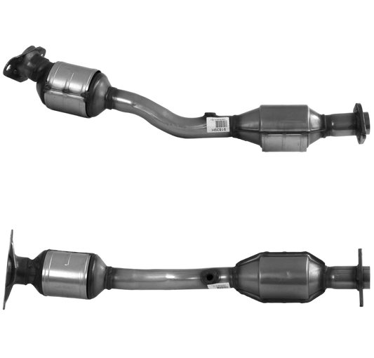 Katalysator E-Prüfzeichen Homologiert Benzinkat Kat bis EURO 4 E-Prüfzeichen für NISSAN MICRA 1.6L Mk 3 16v HR16DE Motor; Euro 4 u.a. BM CATALYSTS