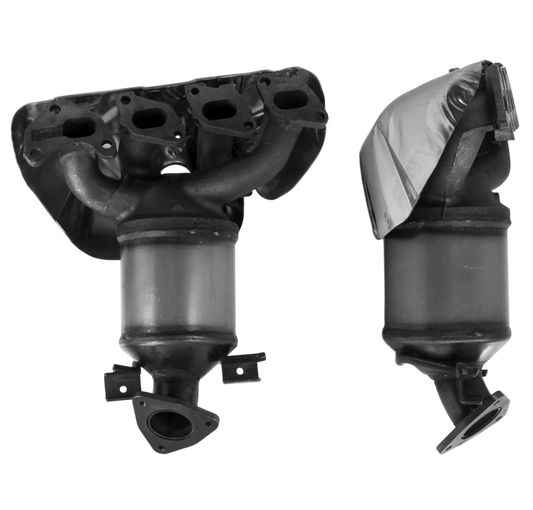 Katalysator E-Prüfzeichen Homologiert Benzinkat Kat bis EURO 4 E-Prüfzeichen für OPEL AGILA 1.2L Z12XEP Motorverteiler u.a. BM CATALYSTS