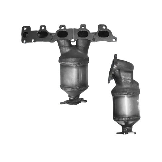 Katalysator E-Prüfzeichen Homologiert Benzinkat Kat bis EURO 4 E-Prüfzeichen für OPEL ASTRA G 1.6L 16-V-Box Z16XEP-Motor u.a. BM CATALYSTS