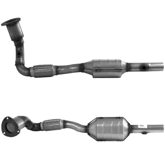 Katalysator E-Prüfzeichen Homologiert Benzinkat Kat bis EURO 4 E-Prüfzeichen für OPEL ZAFIRA B 2.2L 16v Z22YH u.a. BM CATALYSTS