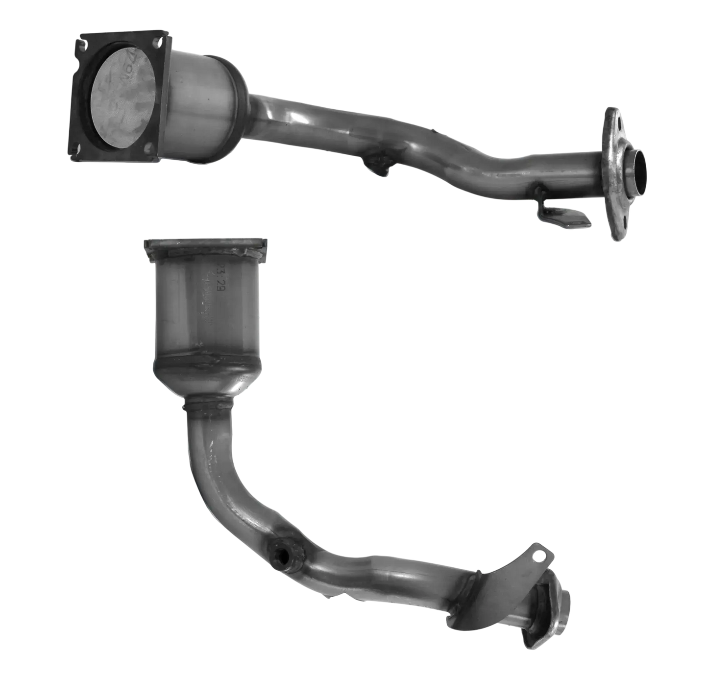Katalysator E-Prüfzeichen Homologiert Benzinkat Kat bis EURO 4 E-Prüfzeichen für PEUGEOT 206 1.6L 16-V-TU5JP4-Motor u.a. BM CATALYSTS