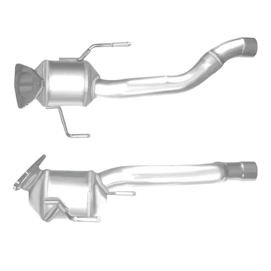 Katalysator E-Prüfzeichen Homologiert Benzinkat Kat bis EURO 4 E-Prüfzeichen für PORSCHE CAYENNE 4.5L S M48.00 Motor 2. Kat; linke Seite u.a. BM CATALYSTS