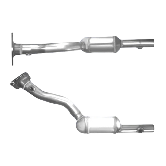 Katalysator E-Prüfzeichen Homologiert Benzinkat Kat bis EURO 4 E-Prüfzeichen für RENAULT CLIO SPORT 2L 16-V-X85-Mk-3-M4R700-Motor u.a. BM CATALYSTS