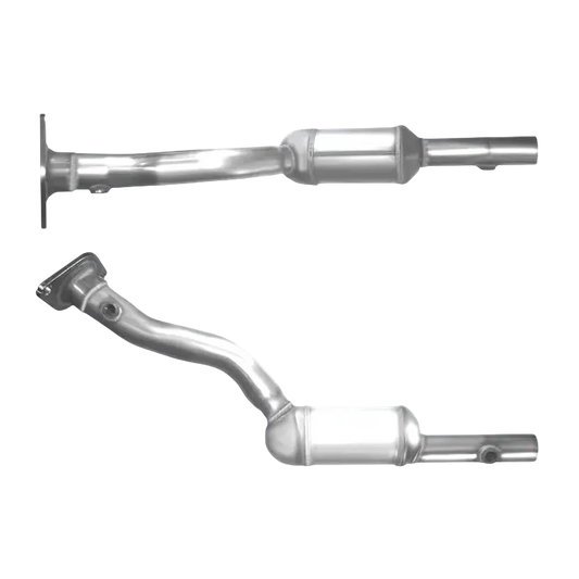 Katalysator E-Prüfzeichen Homologiert Benzinkat Kat bis EURO 4 E-Prüfzeichen für RENAULT CLIO SPORT 2L 16-V-X85-Mk-3-M4R700-Motor u.a. BM CATALYSTS