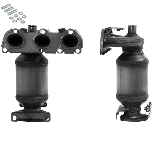 Katalysator E-Prüfzeichen Homologiert Benzinkat Kat bis EURO 4 E-Prüfzeichen für SEAT CÓRDOBA 1.2L 12-V-BXV-Motor; Maniverter u.a. BM CATALYSTS
