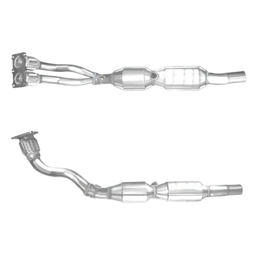 Katalysator E-Prüfzeichen Homologiert Benzinkat Kat bis EURO 4 E-Prüfzeichen für SEAT TOLEDO 2.3L V5 170bhp AQN  Schaltgetriebe u.a. BM CATALYSTS