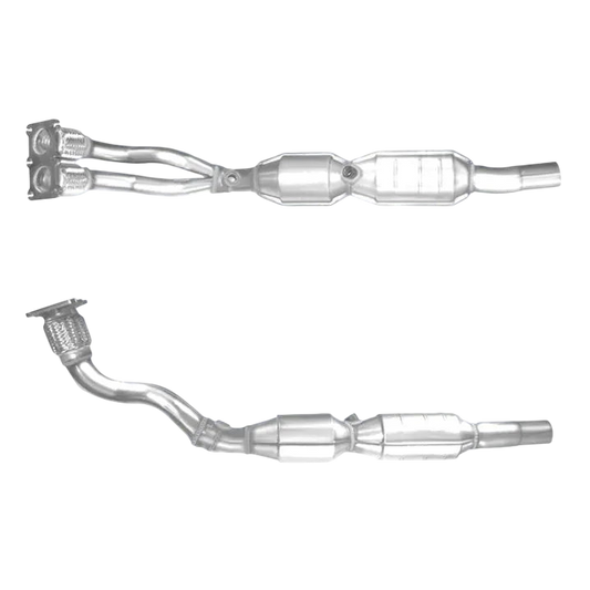 Katalysator E-Prüfzeichen Homologiert Benzinkat Kat bis EURO 4 E-Prüfzeichen für SEAT TOLEDO 2.3L V5 170bhp AQN  Schaltgetriebe u.a. BM CATALYSTS