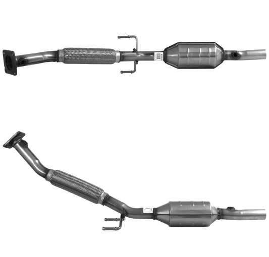 Katalysator E-Prüfzeichen Homologiert Benzinkat Kat bis EURO 4 E-Prüfzeichen für SKODA FABIA 1L 8-V-ARV-AQV-Motor mit 50 PS u.a. BM CATALYSTS