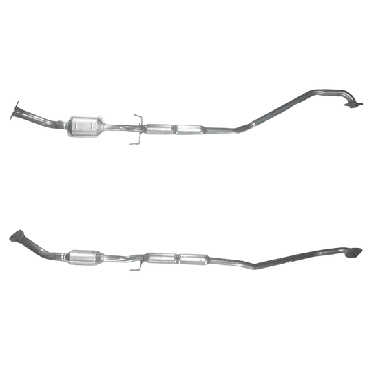 Katalysator E-Prüfzeichen Homologiert Benzinkat Kat bis EURO 4 E-Prüfzeichen für TOYOTA AVENSIS 1.8L Mk.2 VVTi Unterboden Kat u.a. BM CATALYSTS