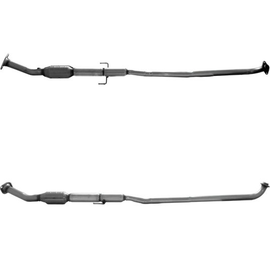 Katalysator E-Prüfzeichen Homologiert Benzinkat Kat bis EURO 4 E-Prüfzeichen für TOYOTA COROLLA VERSO 1.8L 16-V-1ZZ-FE-Motor u.a. BM CATALYSTS