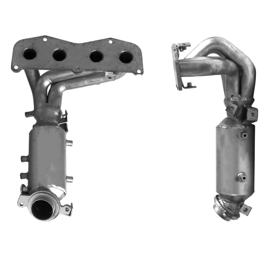 Katalysator E-Prüfzeichen Homologiert Benzinkat Kat bis EURO 4 E-Prüfzeichen für TOYOTA ESTIMA 2.4L 16 V VVTi 2AZFE motor Maniverter;... BM CATALYSTS