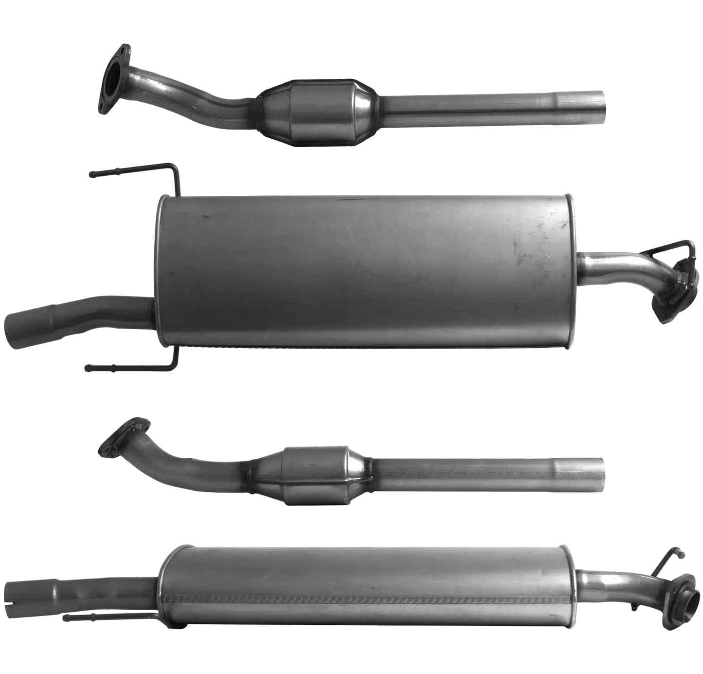 Katalysator E-Prüfzeichen Homologiert Benzinkat Kat bis EURO 4 E-Prüfzeichen für TOYOTA RAV4 2L Mk.3 16v VVTi 1AZFE  Unterflur Kat u.a. BM CATALYSTS