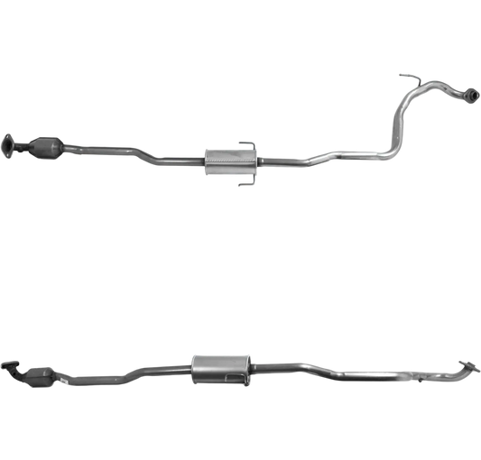 Katalysator E-Prüfzeichen Homologiert Benzinkat Kat bis EURO 4 E-Prüfzeichen für TOYOTA YARIS 1.3L 16-V-VVTi-2SZFE-Motor; 2. Kat. u.a. BM CATALYSTS