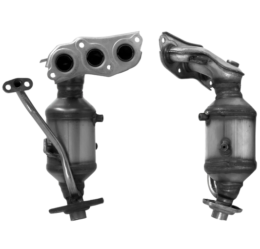 Katalysator E-Prüfzeichen Homologiert Benzinkat Kat bis EURO 4 E-Prüfzeichen für TOYOTA YARIS 1L VVTi 12 V 1KR-FE-Motor; mit EGR-Verteiler u.a. BM CATALYSTS