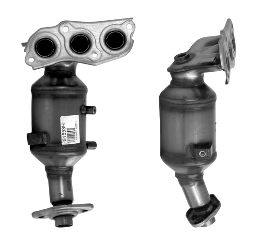 Katalysator E-Prüfzeichen Homologiert Benzinkat Kat bis EURO 4 E-Prüfzeichen für TOYOTA YARIS 1L VVTi 12 V 1KR-FE-Motor; ohne EGR-Verteiler u.a. BM CATALYSTS