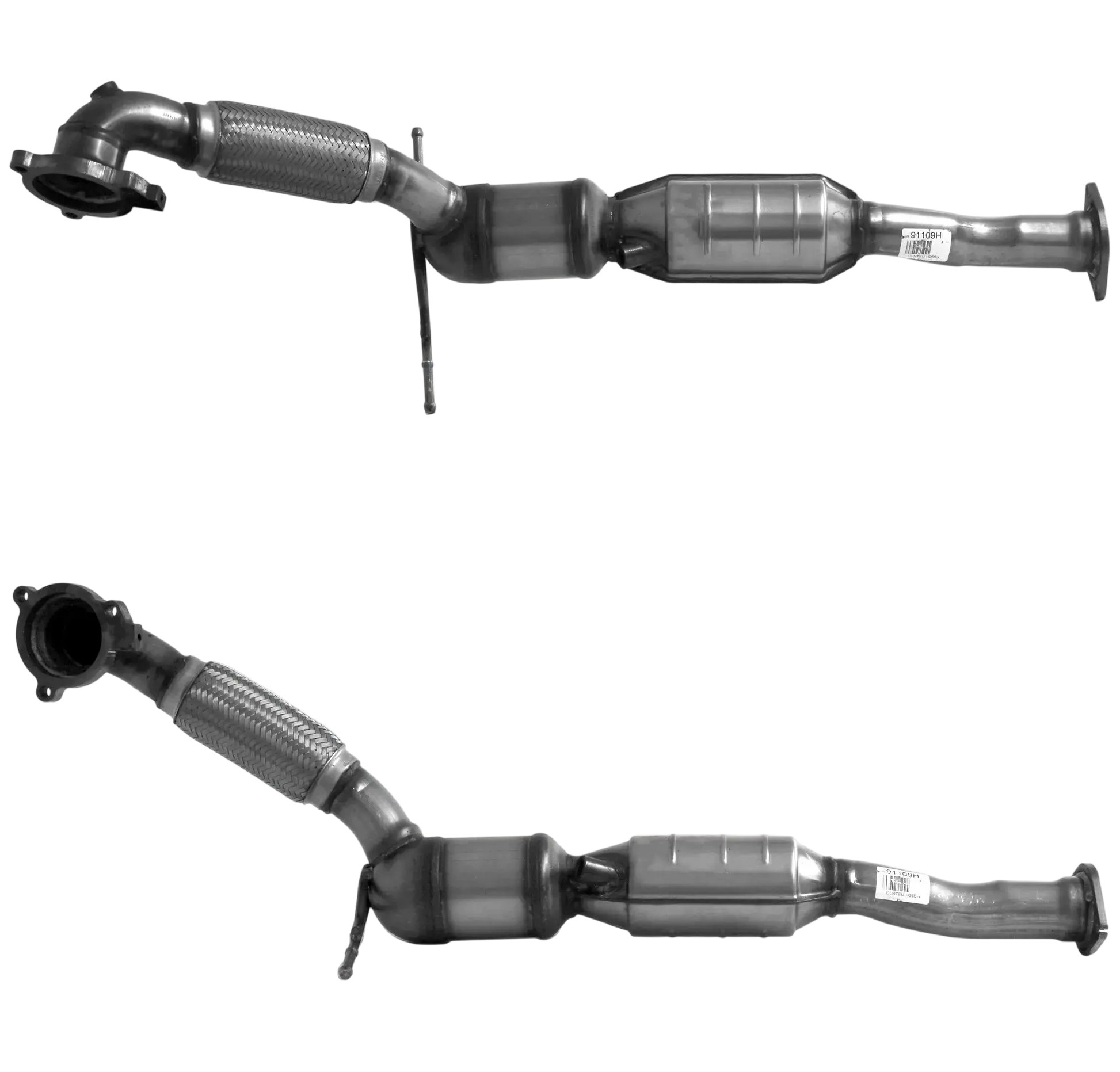 Katalysator E-Prüfzeichen Homologiert Benzinkat Kat bis EURO 4 E-Prüfzeichen für VOLVO XC70 2.5L Turbo 4x4 B5254 T2 Motor u.a. BM CATALYSTS