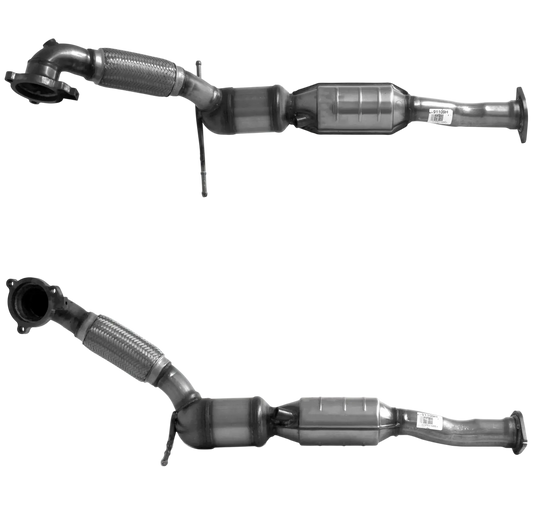 Katalysator E-Prüfzeichen Homologiert Benzinkat Kat bis EURO 4 E-Prüfzeichen für VOLVO XC70 2.5L Turbo 4x4 B5254 T2 Motor u.a. BM CATALYSTS