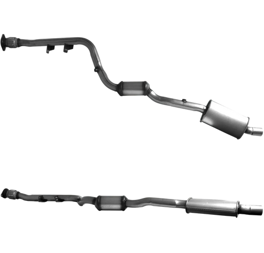 Katalysator E-Prüfzeichen Homologiert Benzinkat Kat bis EURO 4 oder 5 E-Prüfzeichen für BMW 118i 2L E88 N43B20A Motor 2. Kat u.a. BM CATALYSTS