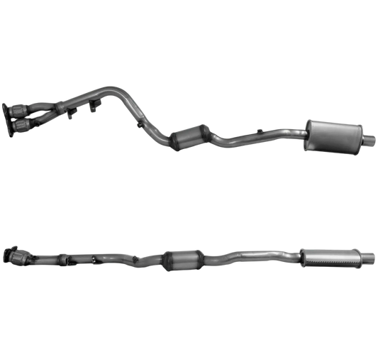 Katalysator E-Prüfzeichen Homologiert Benzinkat Kat bis EURO 4 oder 5 E-Prüfzeichen für BMW 320i 2L E93 Cabrio N43 Motor Unterboden Kat u.a. BM CATALYSTS