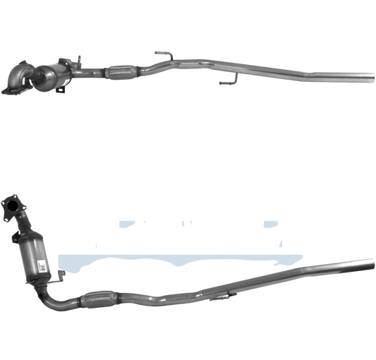 Katalysator E-Prüfzeichen Homologiert Benzinkat Kat bis EURO 5 E-Prüfzeichen für AUDI A1 1.2L TFSi CBZA-Motor u.a. BM CATALYSTS
