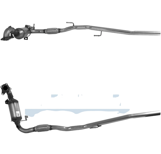 Katalysator E-Prüfzeichen Homologiert Benzinkat Kat bis EURO 5 E-Prüfzeichen für AUDI A1 1.2L TFSi CBZA-Motor u.a. BM CATALYSTS
