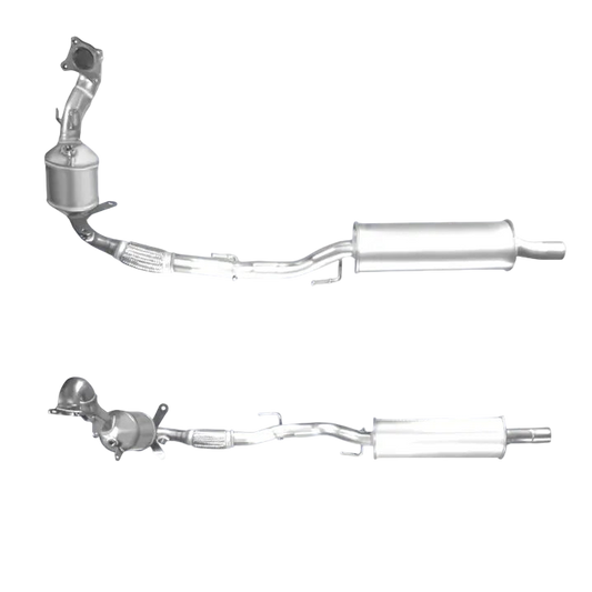 Katalysator E-Prüfzeichen Homologiert Benzinkat Kat bis EURO 5 E-Prüfzeichen für AUDI A1 1.4L TFSi CAXA; CNVA-Motoren; Kat & Middlebox u.a. BM CATALYSTS