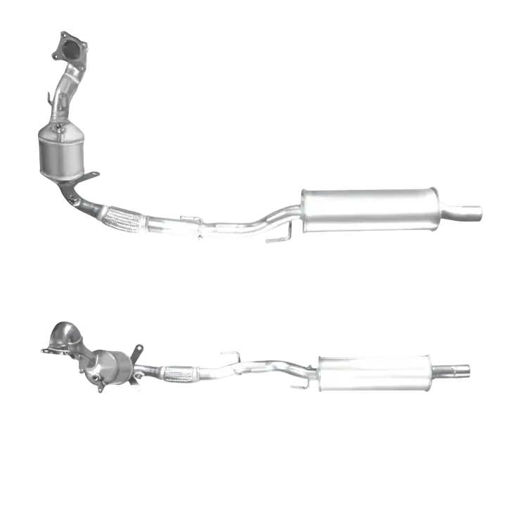 Katalysator E-Prüfzeichen Homologiert Benzinkat Kat bis EURO 5 E-Prüfzeichen für AUDI A1 1.4L TFSi CAXA; CNVA-Motoren; Kat & Middlebox u.a. BM CATALYSTS
