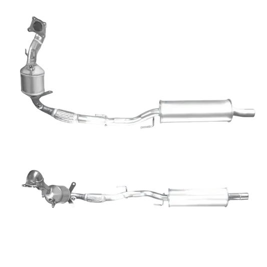 Katalysator E-Prüfzeichen Homologiert Benzinkat Kat bis EURO 5 E-Prüfzeichen für AUDI A1 1.4L TFSi CAXA; CNVA-Motoren; Kat & Middlebox u.a. BM CATALYSTS