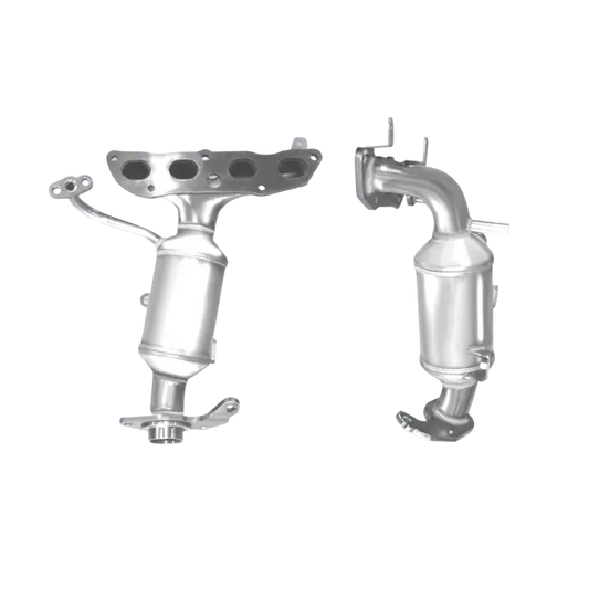 Katalysator E-Prüfzeichen Homologiert Benzinkat Kat bis EURO 5 E-Prüfzeichen für DAIHATSU FARCE 1.3L VVTi 1NRFE Motor; Maniverter u.a. BM CATALYSTS